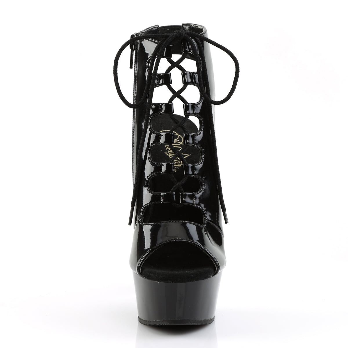 Pleaser - Delight 600-20 - Black - 6 inch