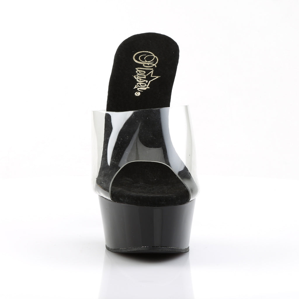 Pleaser - Delight 601 - Black - 6 inch