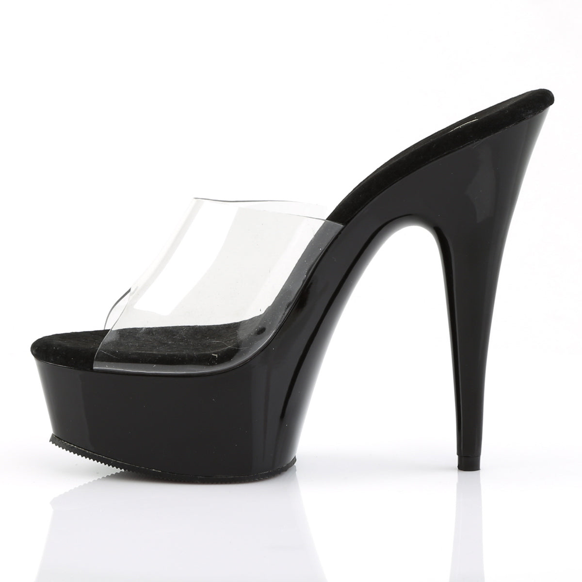 Pleaser - Delight 601 - Black - 6 inch