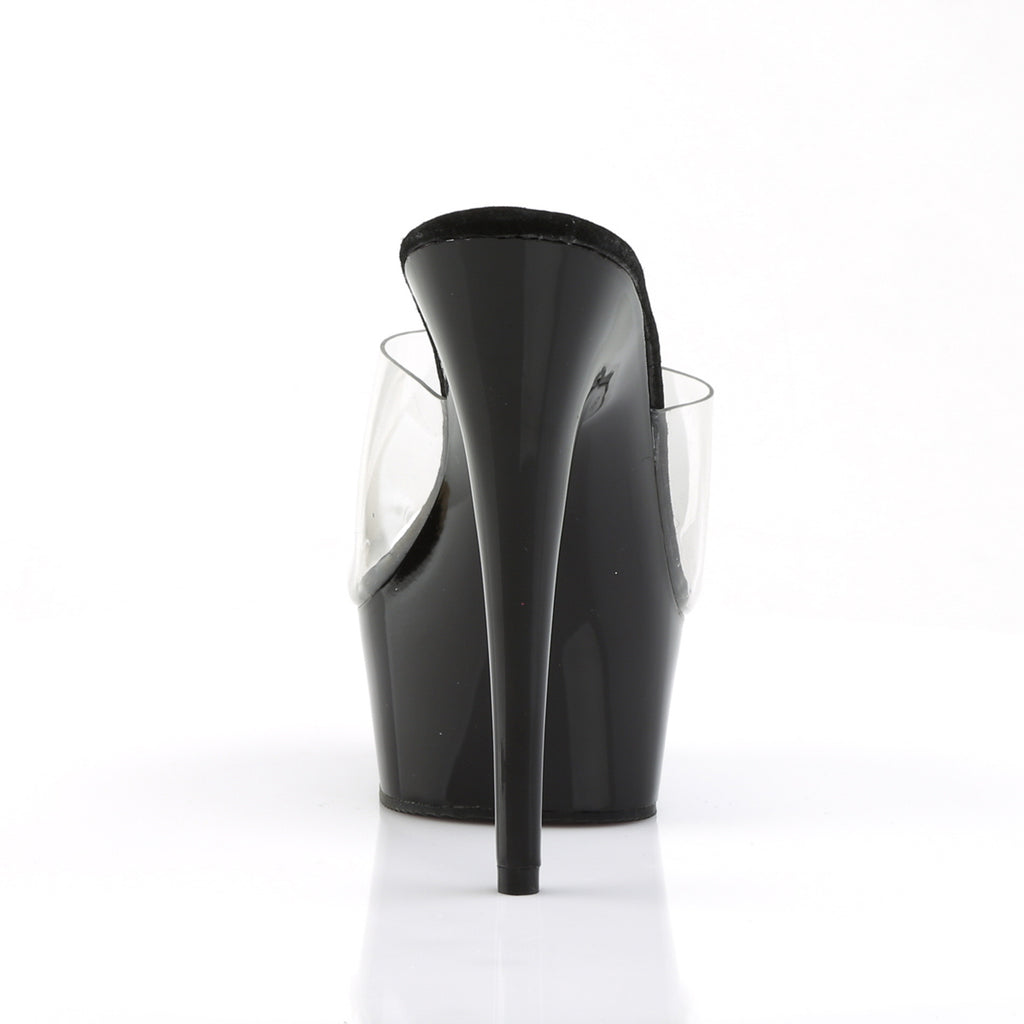 Pleaser - Delight 601 - Black - 6 inch
