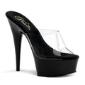 Pleaser - Delight 601 - Black - 6 inch