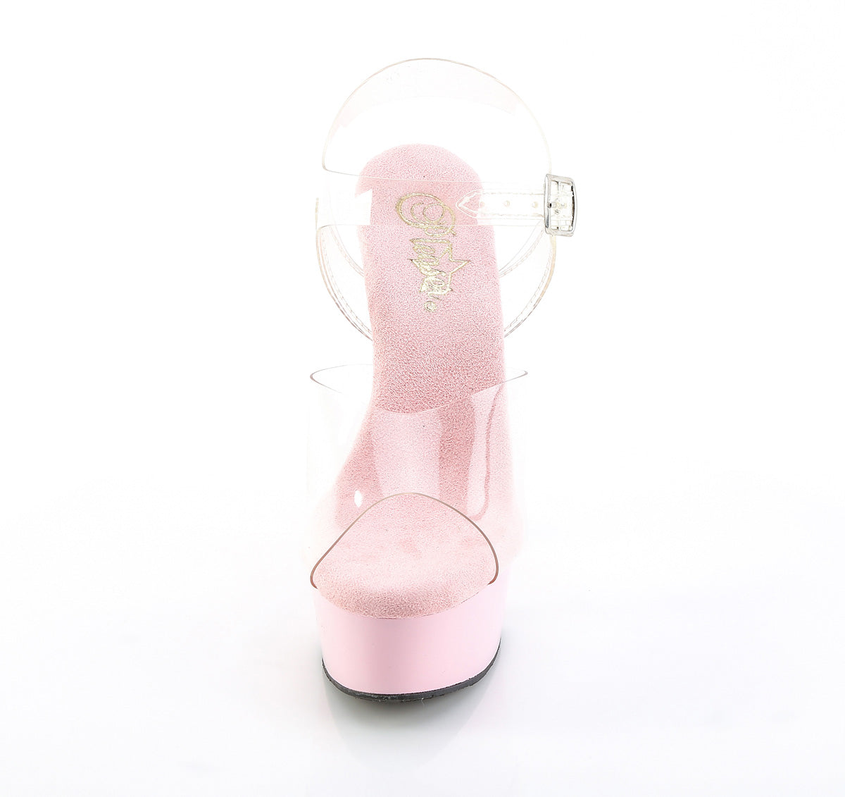 Pleaser - Delight 608 - Baby Pink - 6 inch
