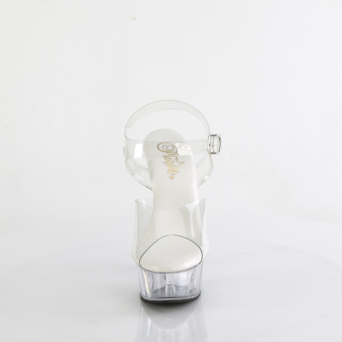 Pleaser - Delight 608VL - Clear - 6 inch