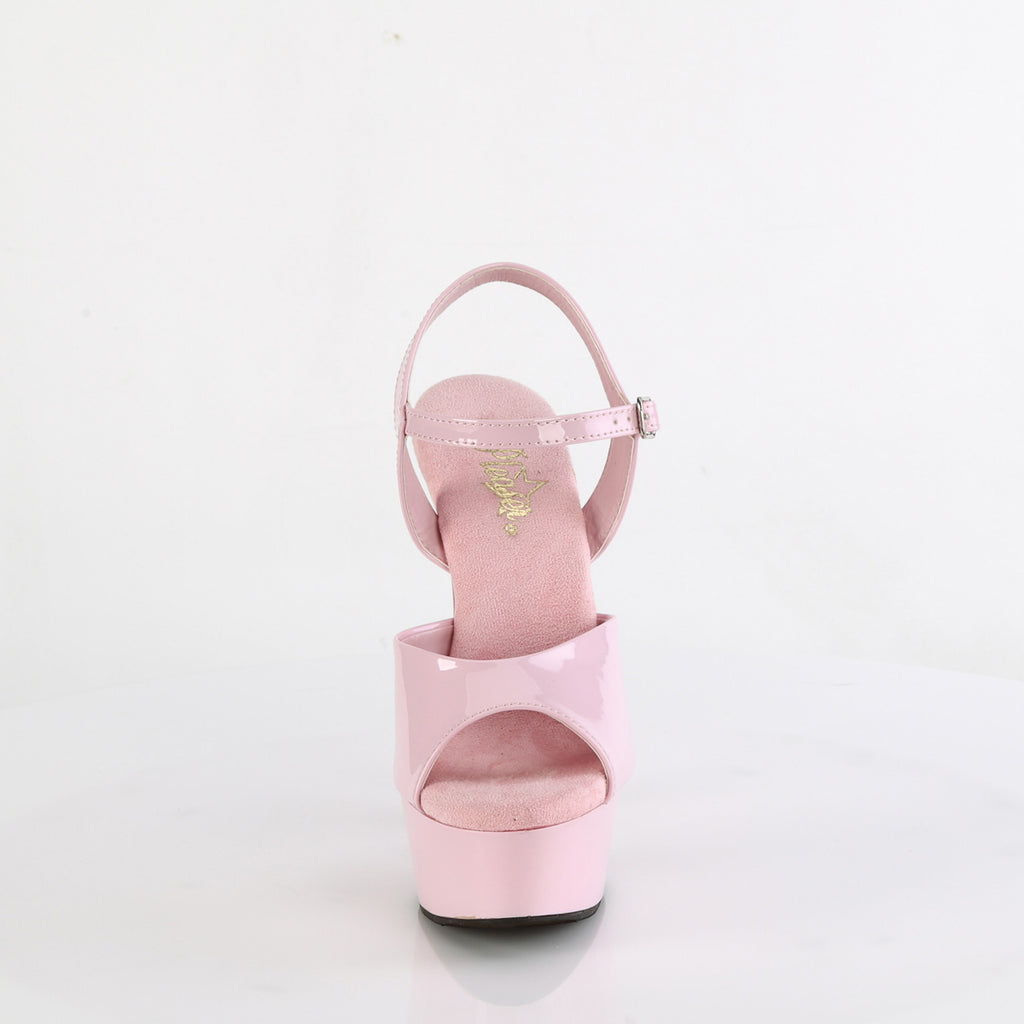 Pleaser - Delight 609 - Baby Pink - 6 inch