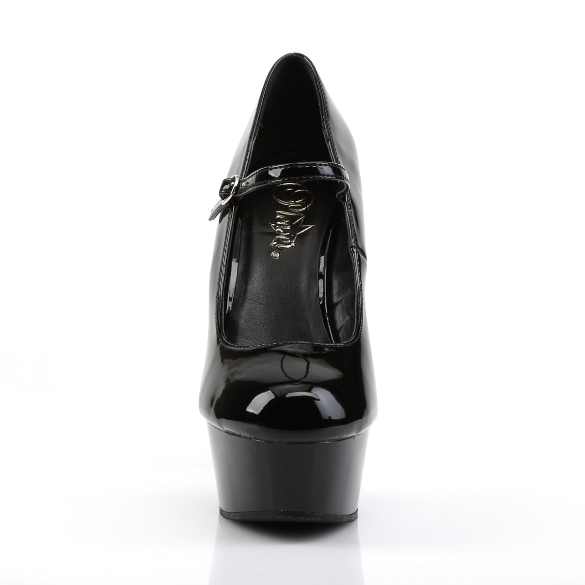 Pleaser - Delight 687 - Black - 6 inch