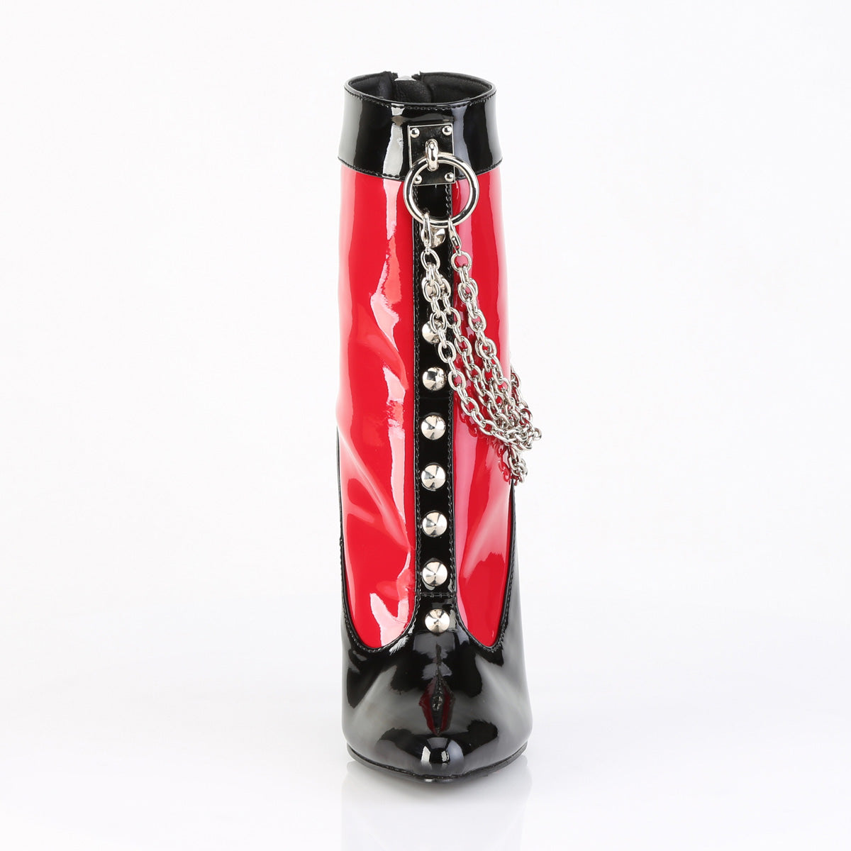Pleaser - Domina 1033 - Black-Red - 6 inch