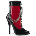 Devious Domina 1033 Black-Red Patent