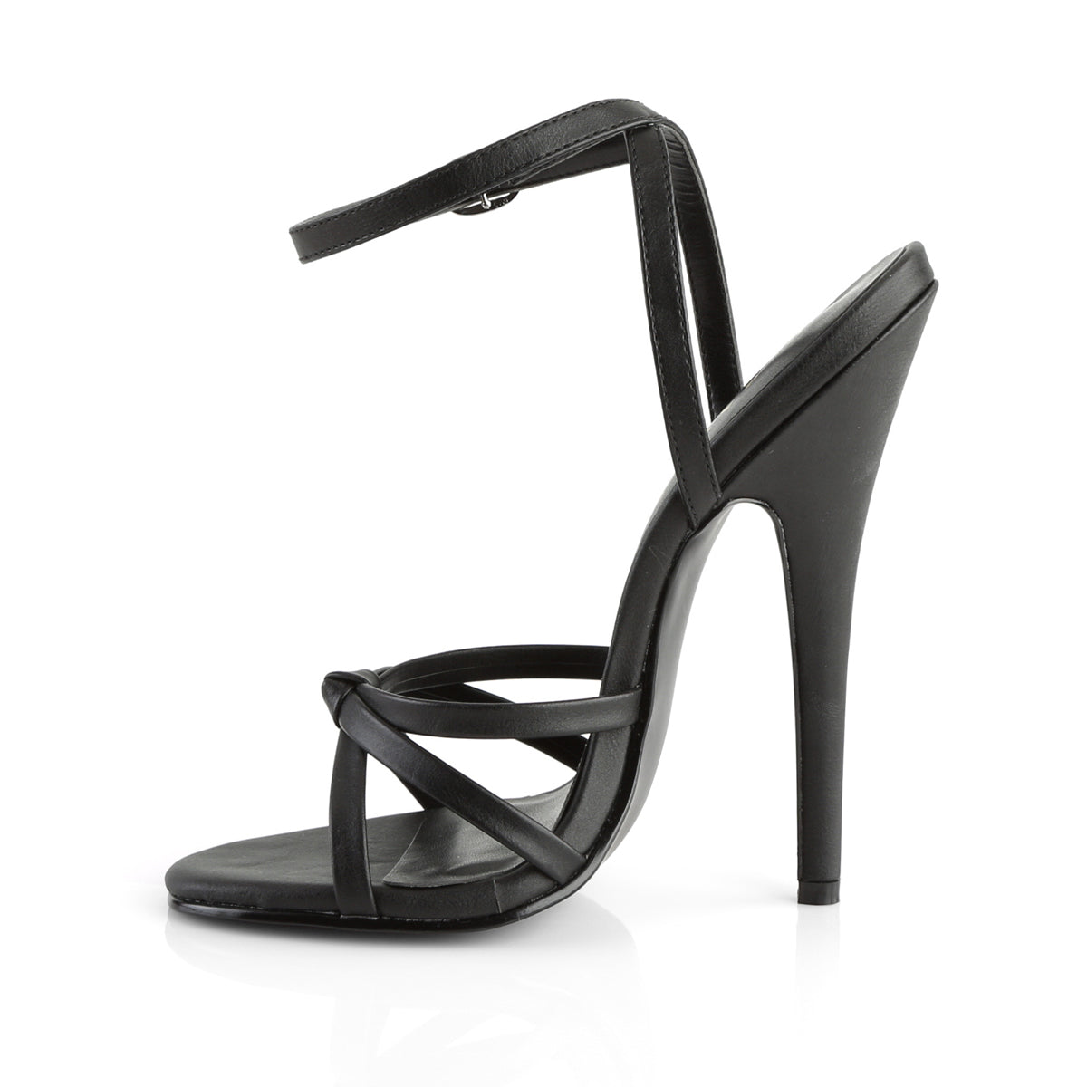 Devious Domina 108 Black Vegan Leather