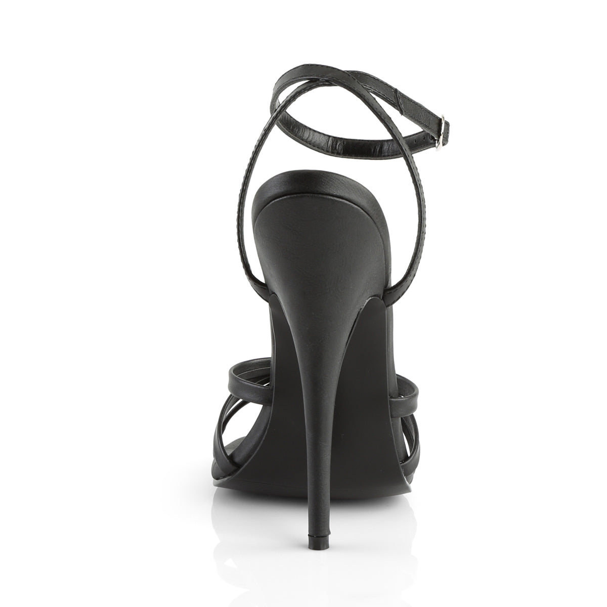 Devious Domina 108 Black Vegan Leather