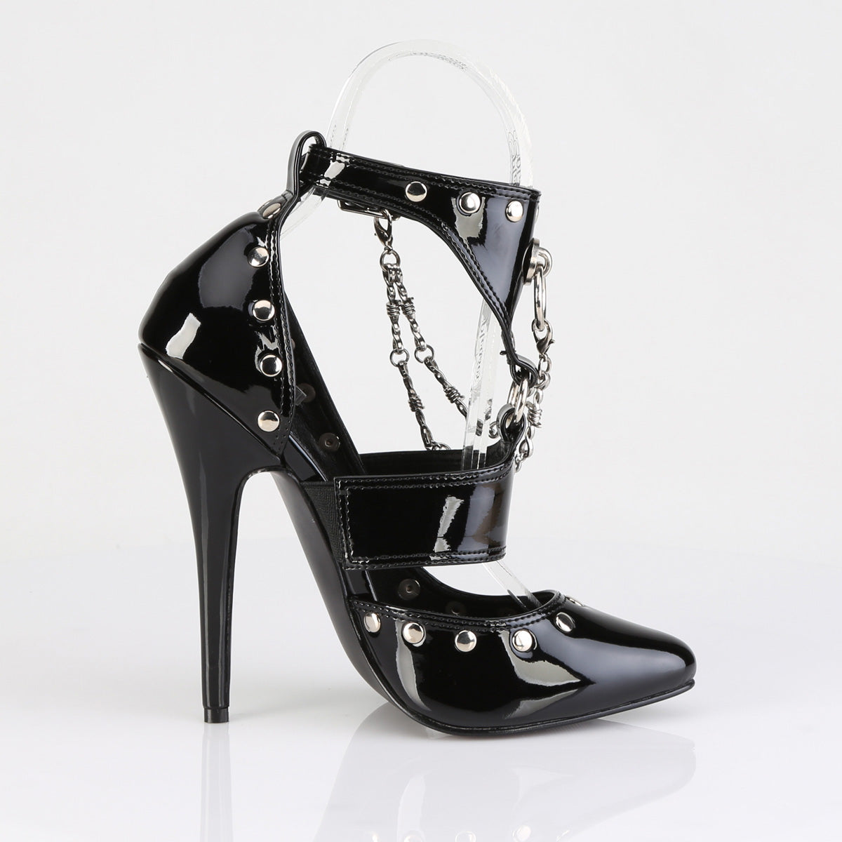 Pleaser - Domina 118 - Black - 6 inch
