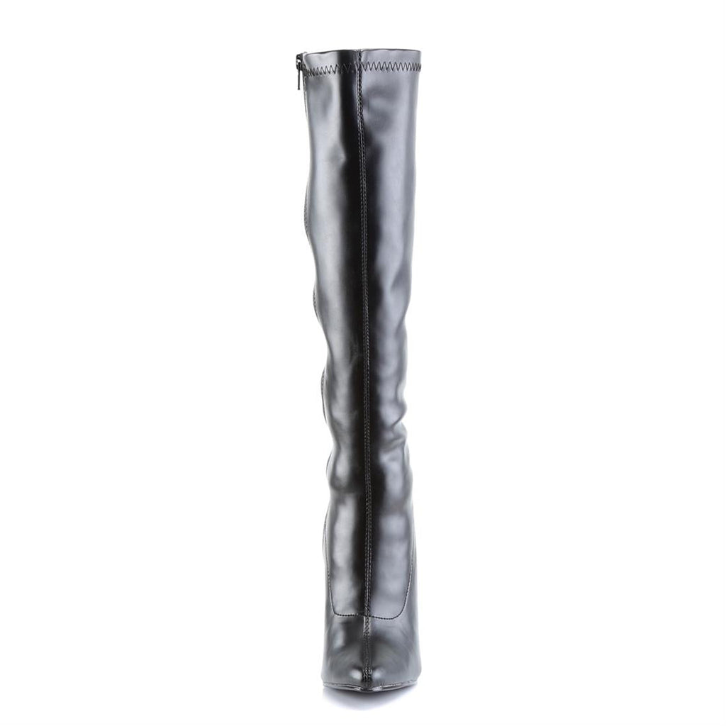 Devious Domina 2000 Black Vegan Leather