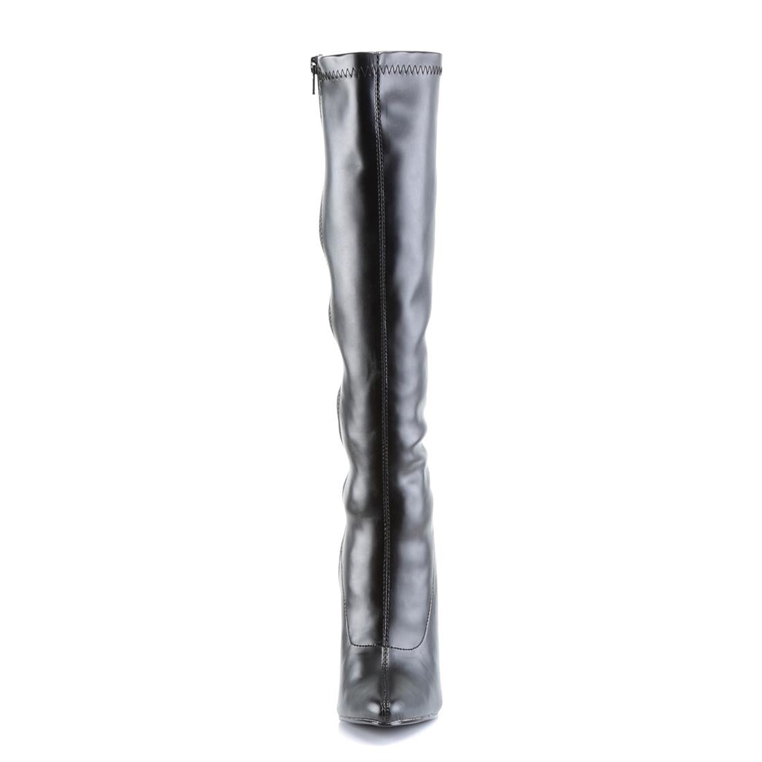 Devious Domina 2000 Black Vegan Leather
