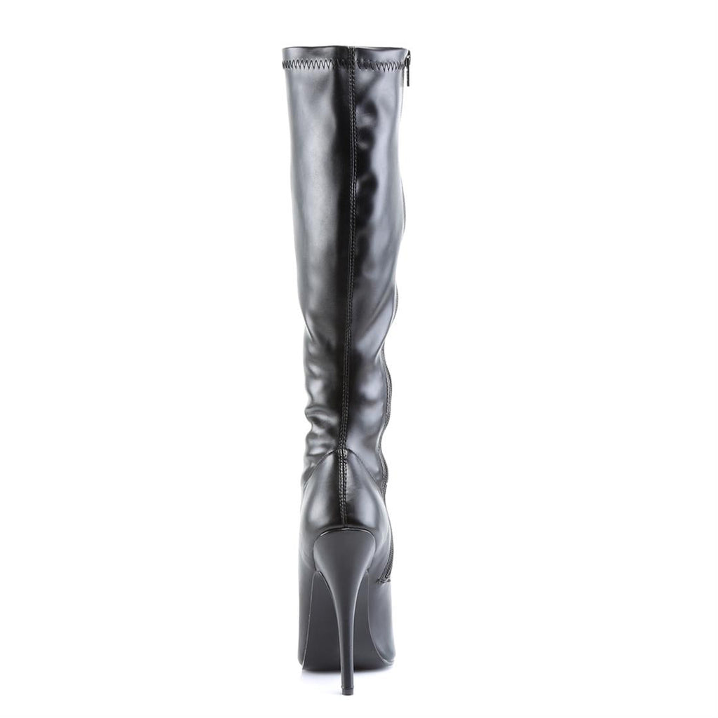Devious Domina 2000 Black Vegan Leather