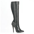 Devious Domina 2000 Black Vegan Leather