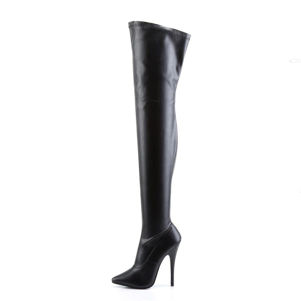 Devious Domina 3000 Black Vegan Leather
