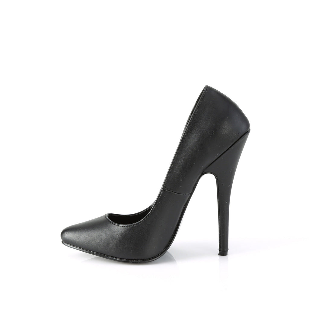 Devious Domina 420 Black Vegan Leather