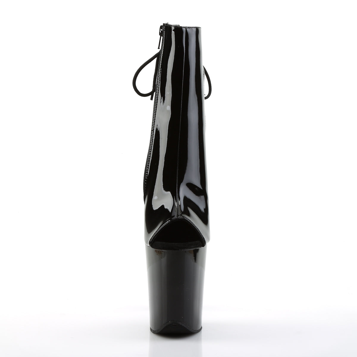 Pleaser - Flamingo 1018 - Black - 8 inch