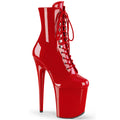 Pleaser - Flamingo 1020 - Red - 8 inch