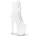 Pleaser - Flamingo 1020 - White - 8 inch