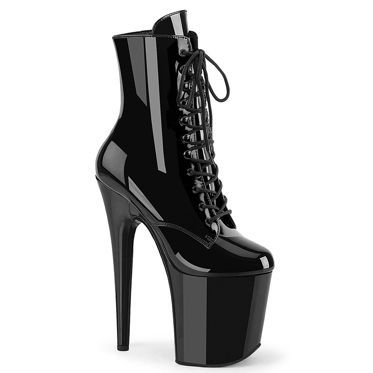 Pleaser - Flamingo 1020WR - Black - 8 inch