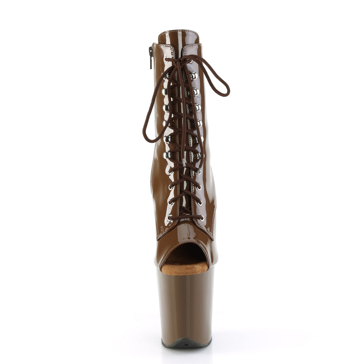 Pleaser - Flamingo 1021 - Mocha - 8 inch