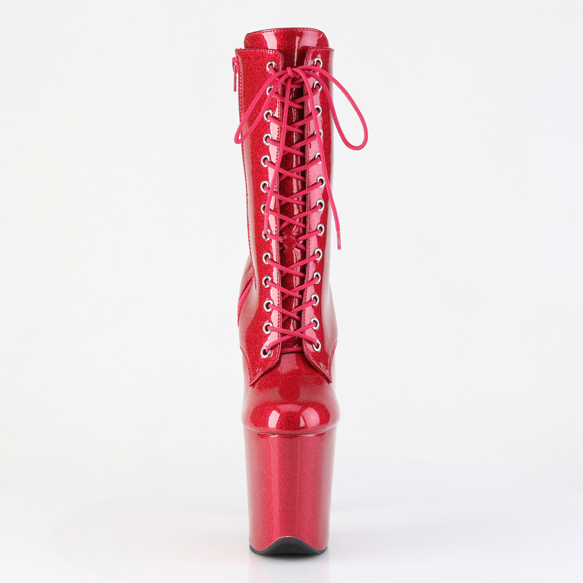Pleaser - Flamingo 1040GP - Fuchsia Glitter - 8 inch