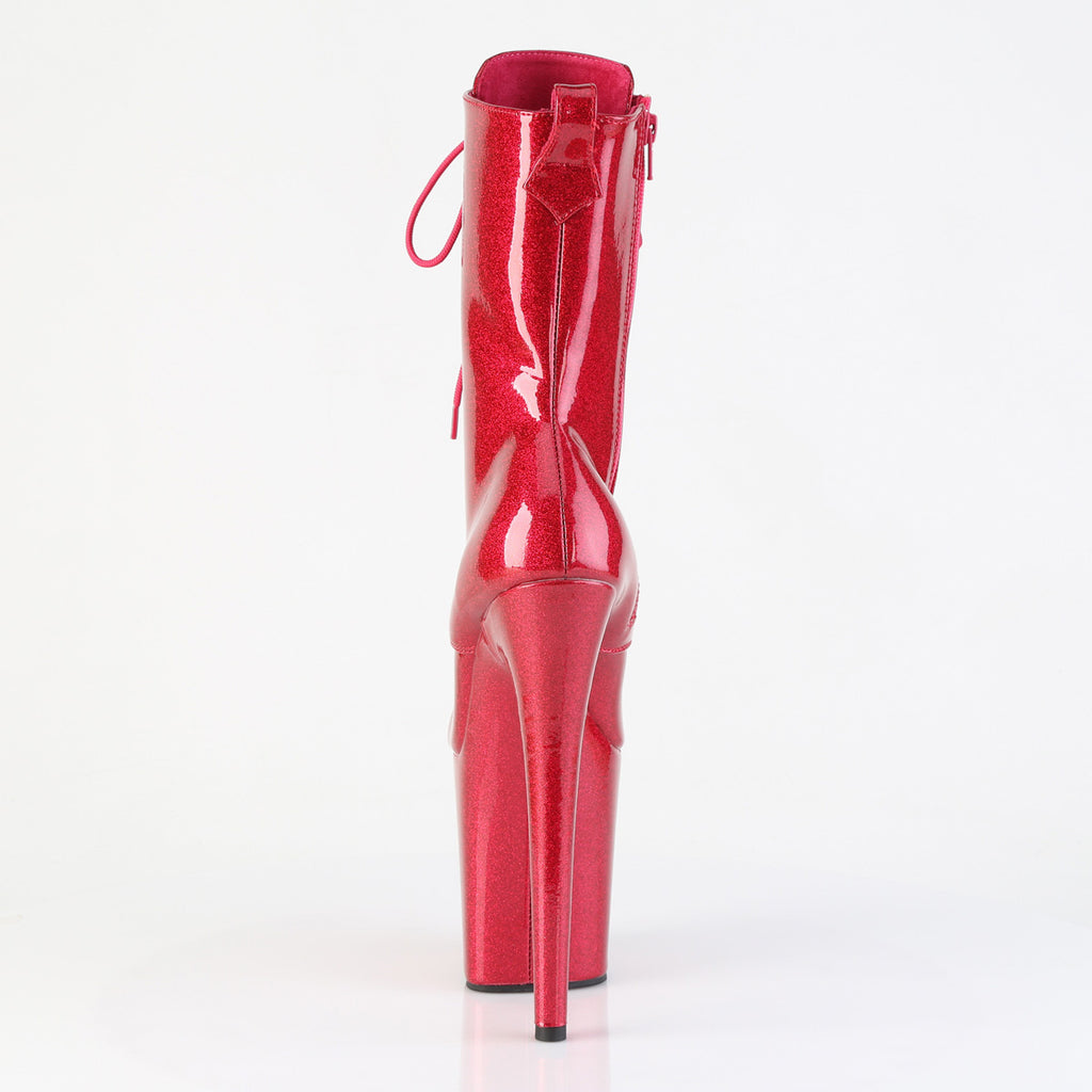 Pleaser - Flamingo 1040GP - Fuchsia Glitter - 8 inch