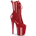 Pleaser - Flamingo 1040GP - Red Glitter - 8 inch