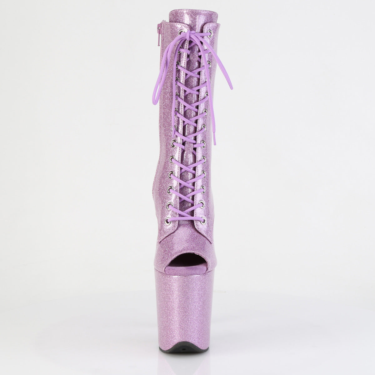 Pleaser - Flamingo 1041GP - Lilac Glitter - 8 inch