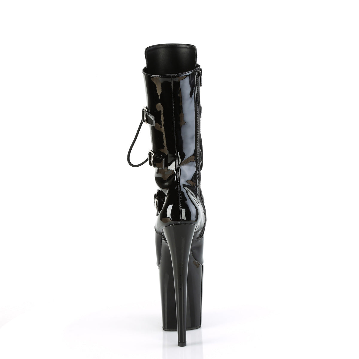Pleaser - Flamingo 1053 - Black - 8 inch