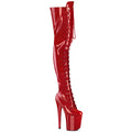 Pleaser - Flamingo 3020GP - Red Glitter - 8 inch