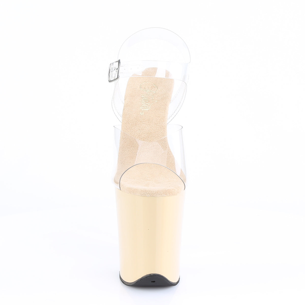 Pleaser - Flamingo 808 - Cream - 8 inch