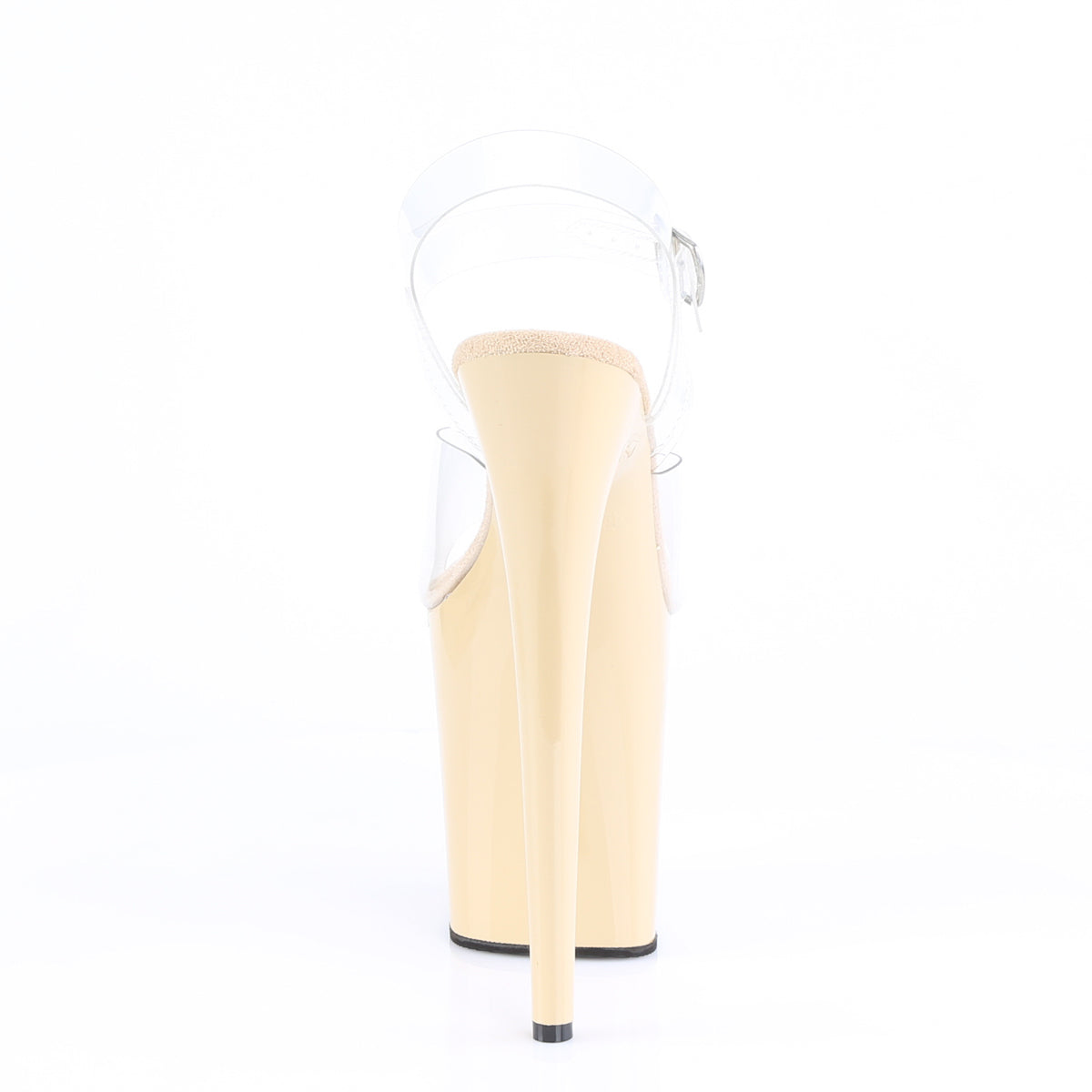 Pleaser - Flamingo 808 - Cream - 8 inch