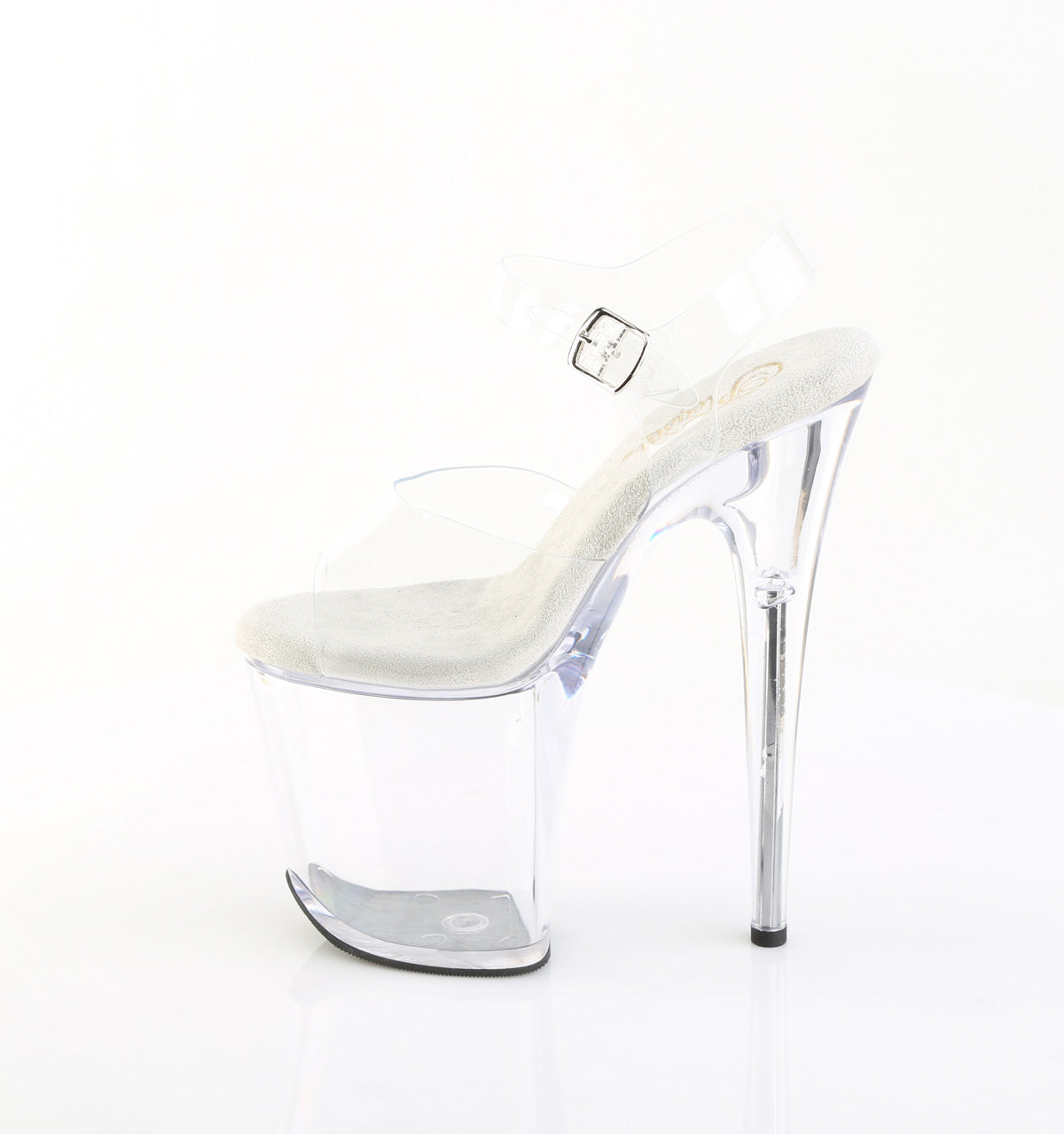 Pleaser - Flamingo 808PREM - Clear Jelly - 8 inch