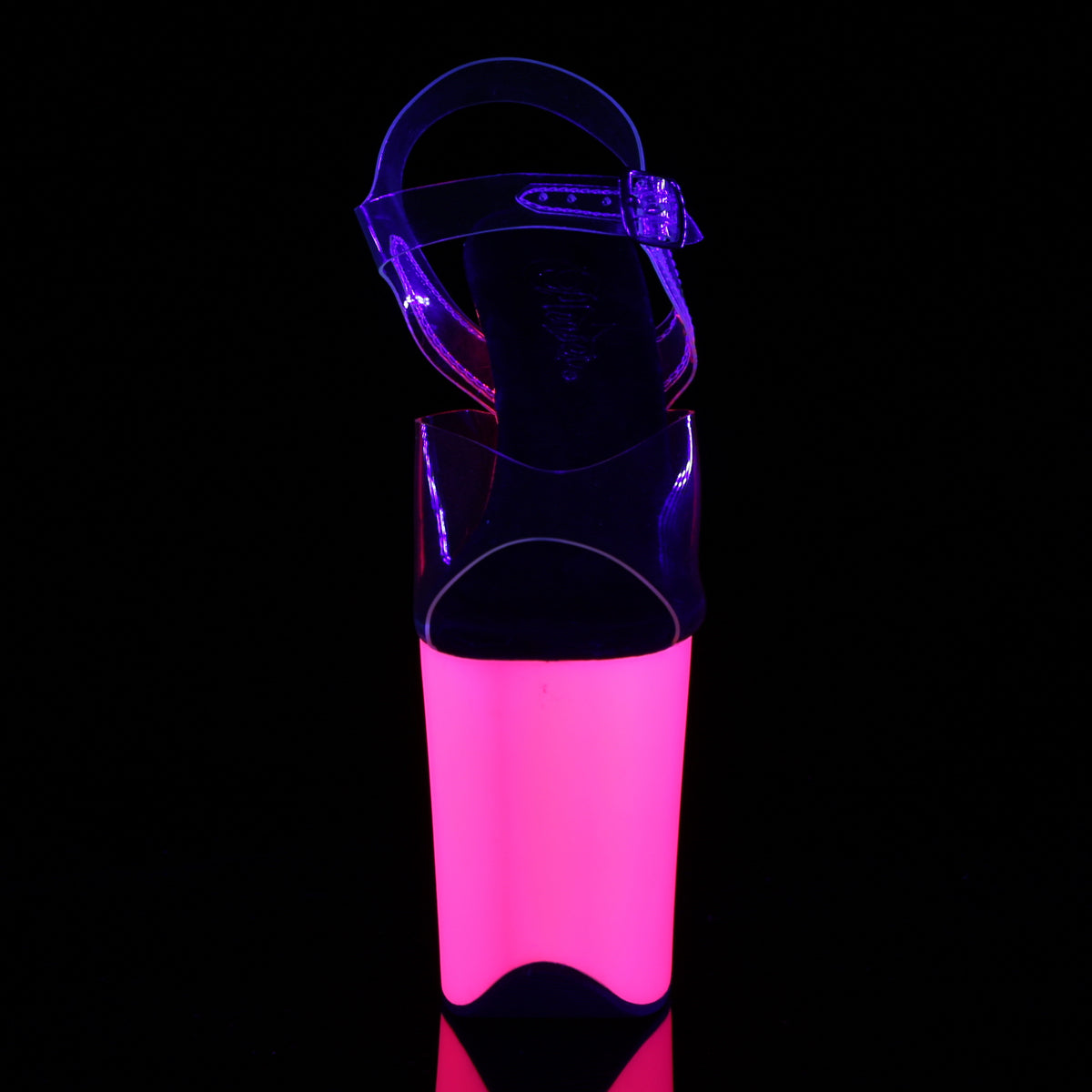 Pleaser - Flamingo 808UV - Neon Pink - 8 inch