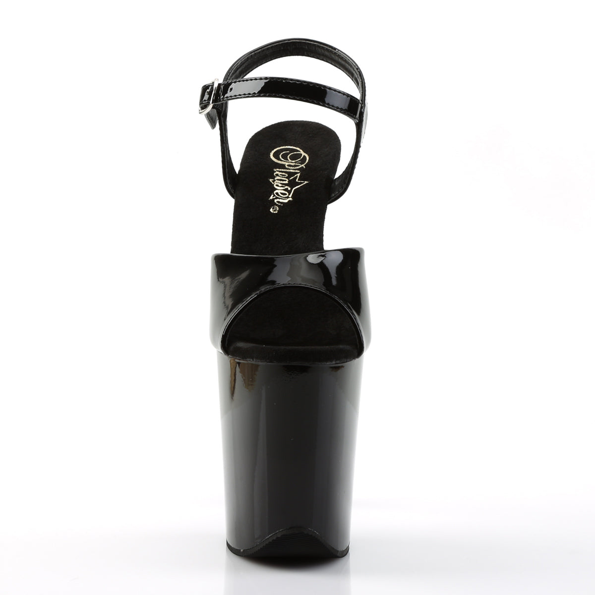 Pleaser - Flamingo 809 - Black - 8 inch