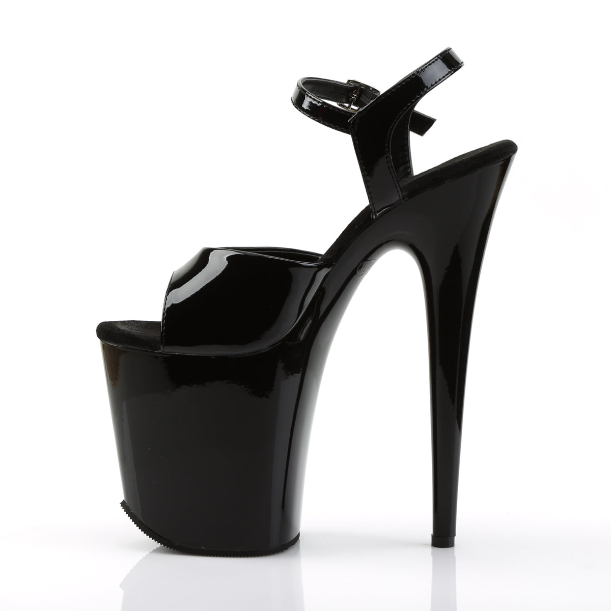 Pleaser - Flamingo 809 - Black - 8 inch