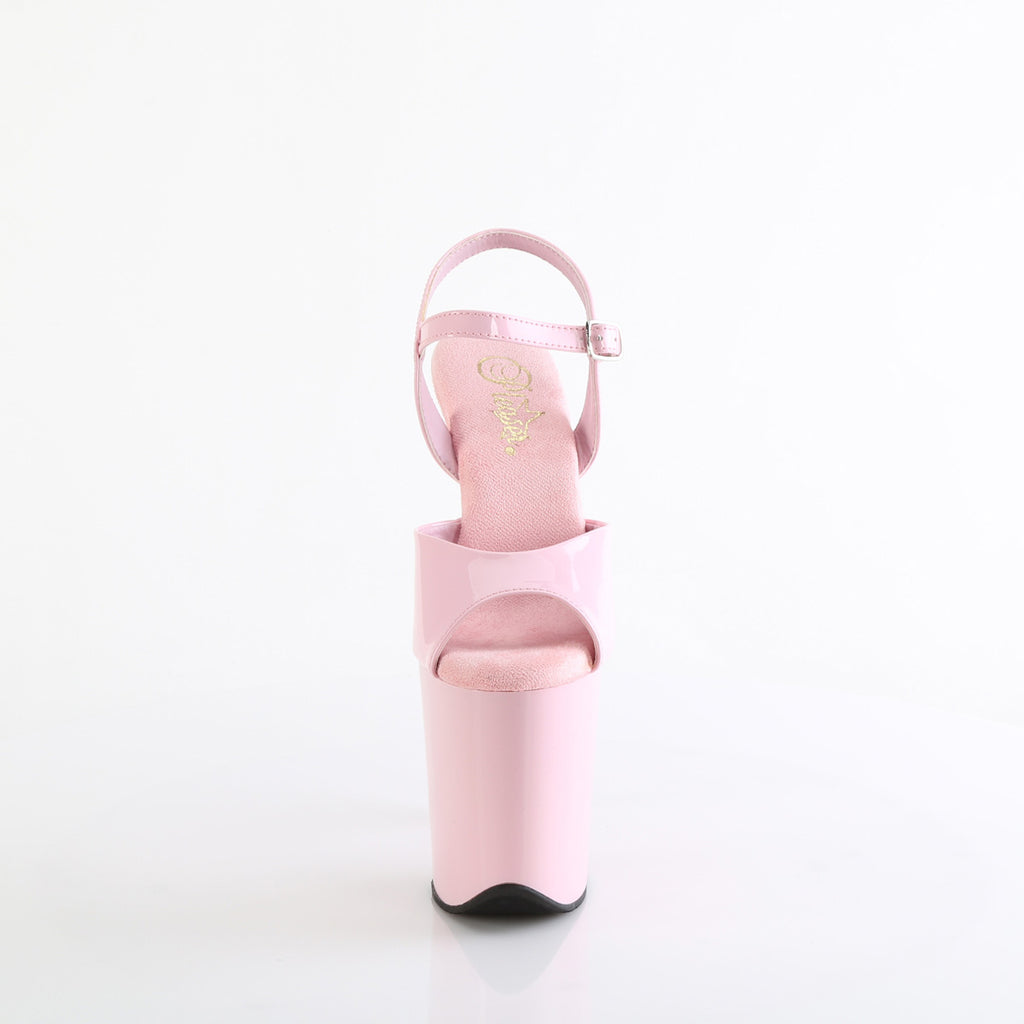 Pleaser - Flamingo 809 - Baby Pink - 8 inch