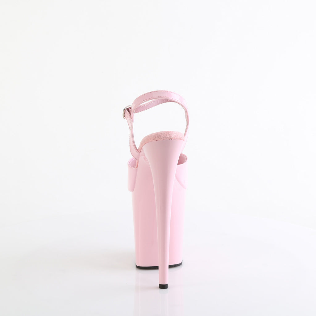 Pleaser - Flamingo 809 - Baby Pink - 8 inch