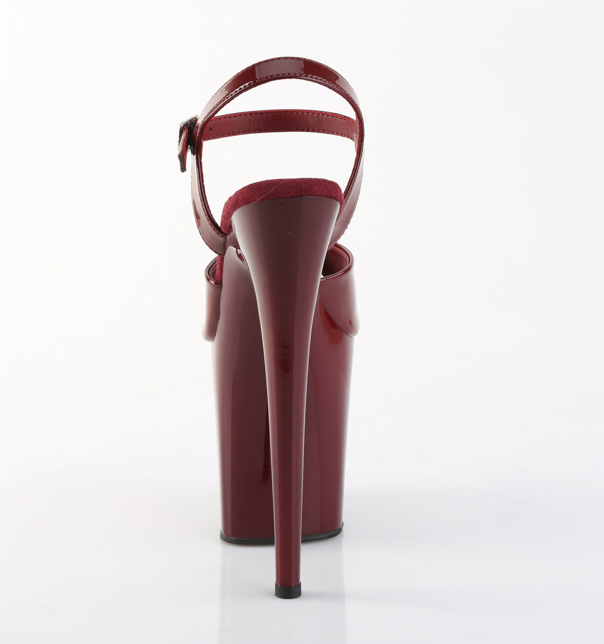 Pleaser - Flamingo 809 - Burgundy - 8 inch