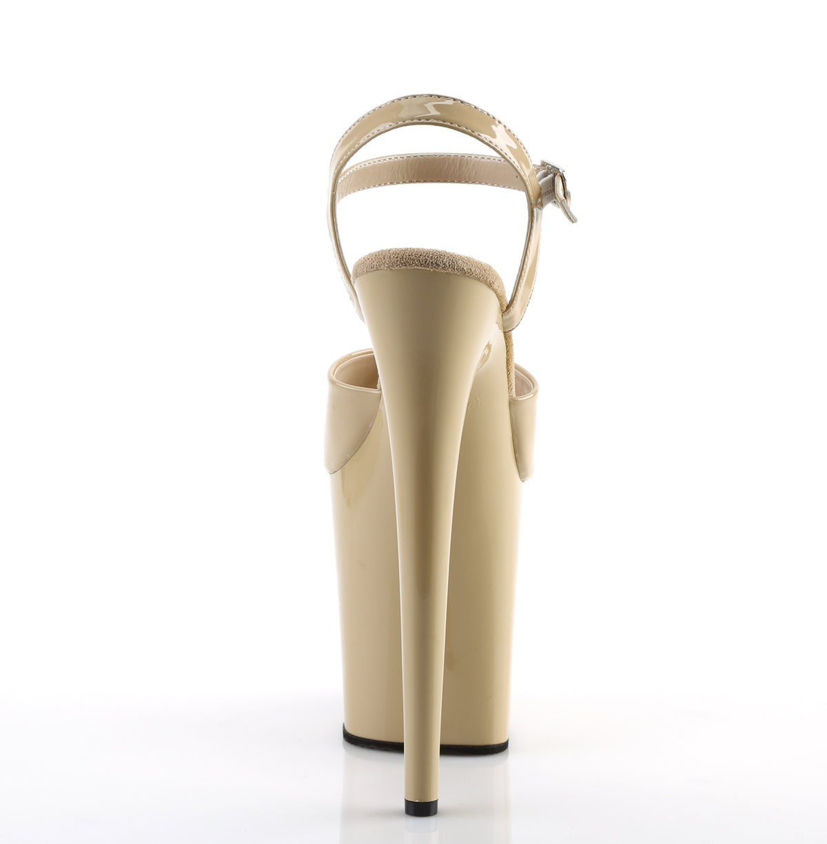 Pleaser - Flamingo 809 - Cream - 8 inch