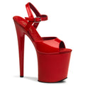 Pleaser - Flamingo 809 - Red - 8 inch