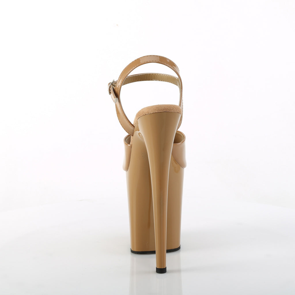 Pleaser - Flamingo 809 - Toffee - 8 inch