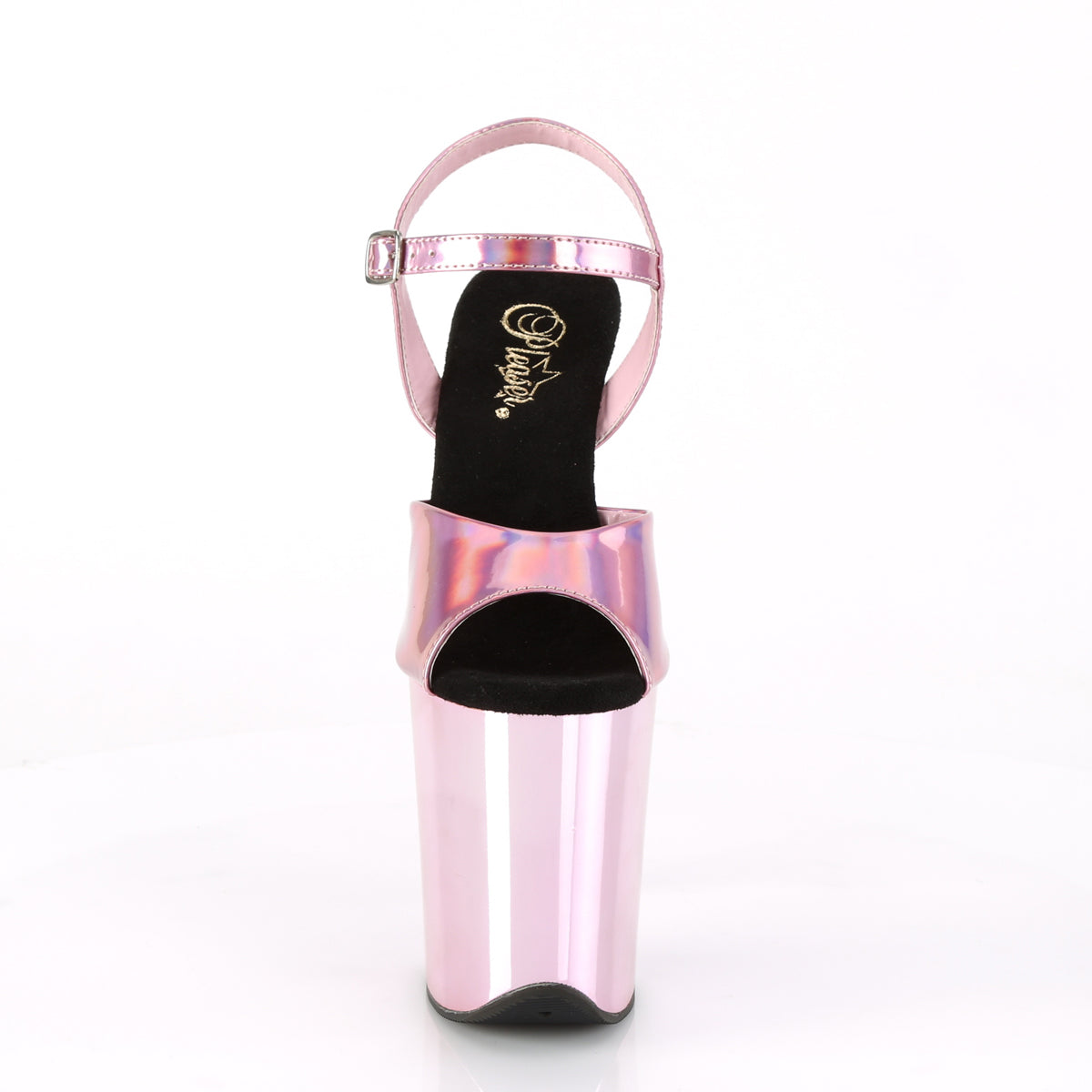 Pleaser - Flamingo 809HG - Baby Pink Holographique - 8 inch