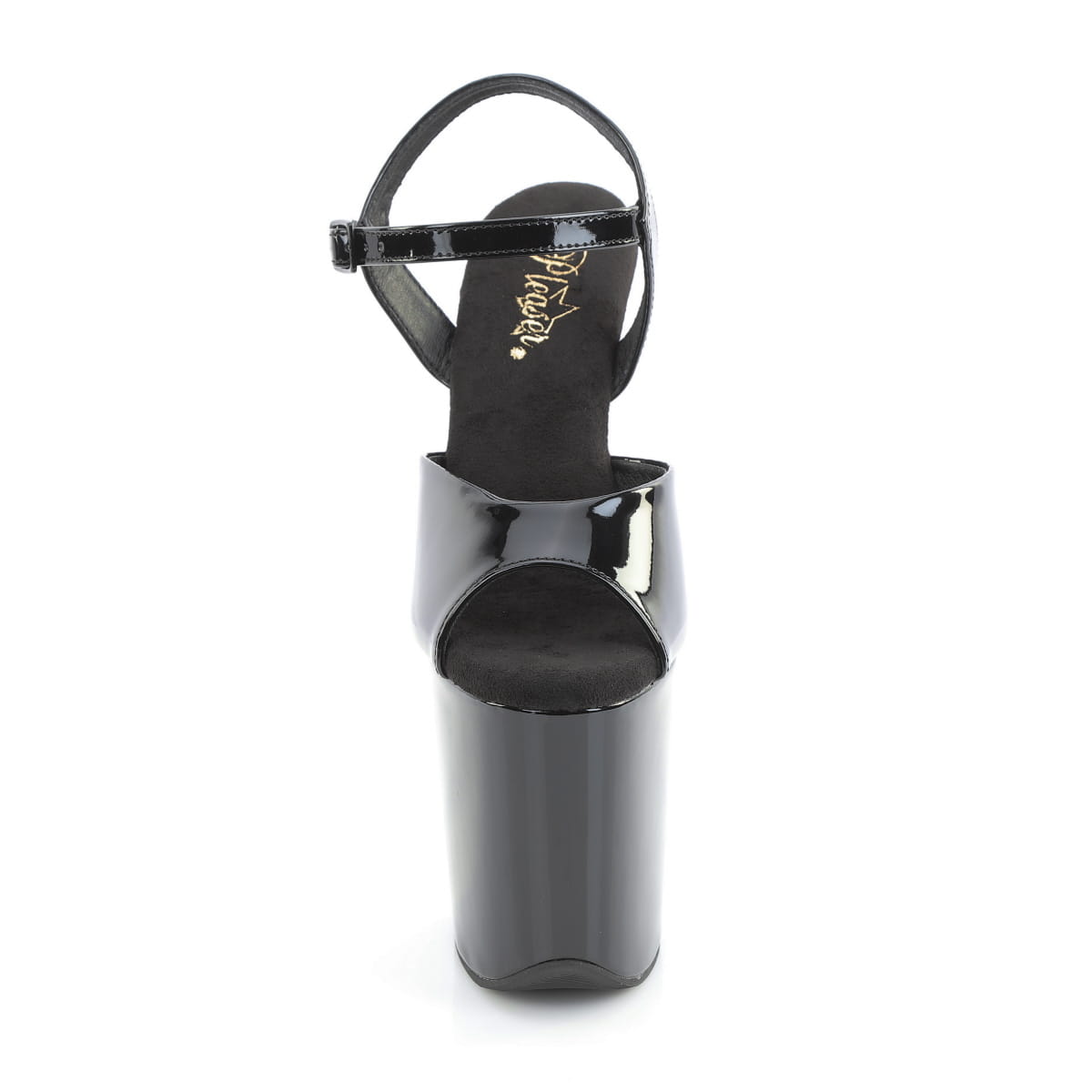 Pleaser - Flamingo 809WR - Black - 8 inch