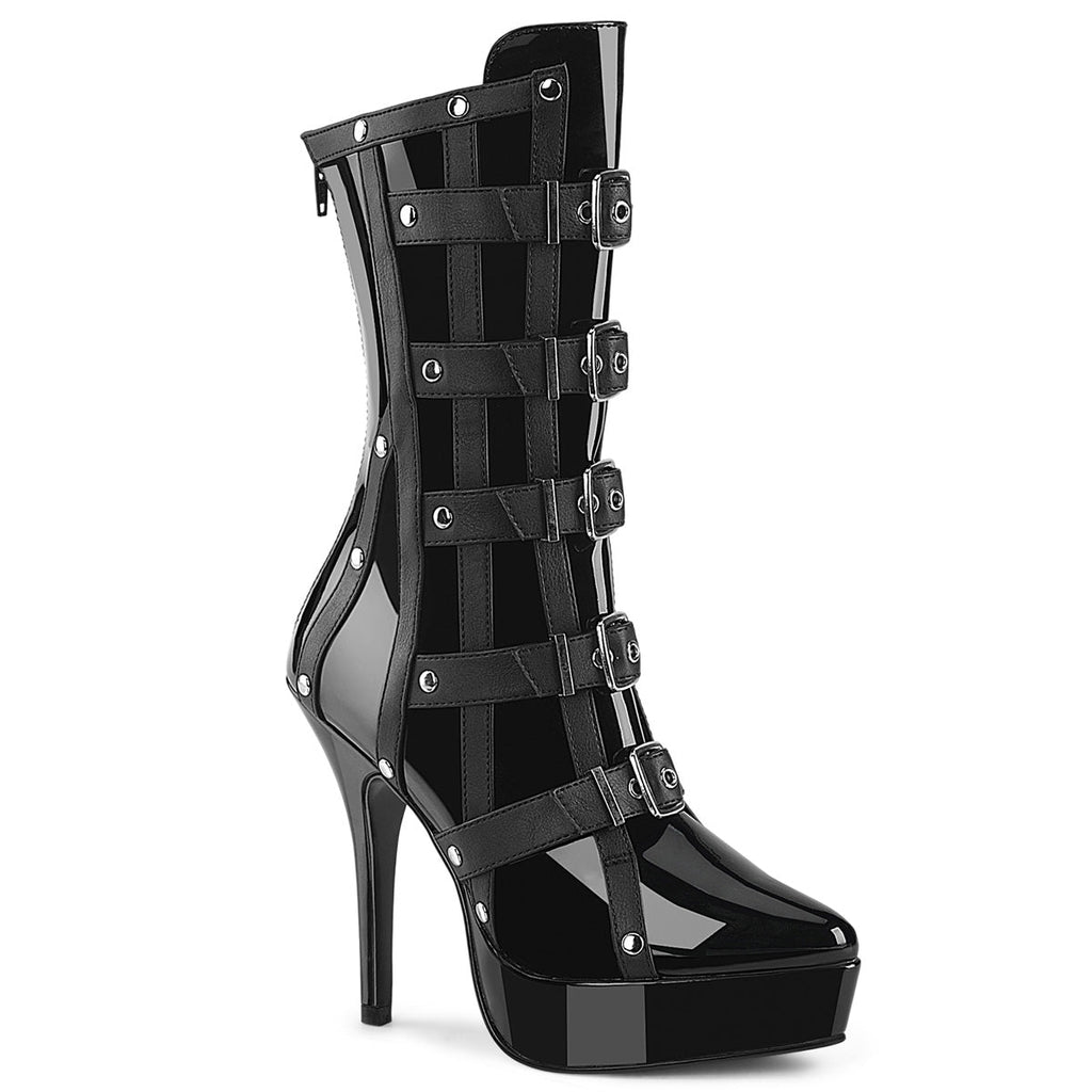 Devious Indulge 1038 Black Patent