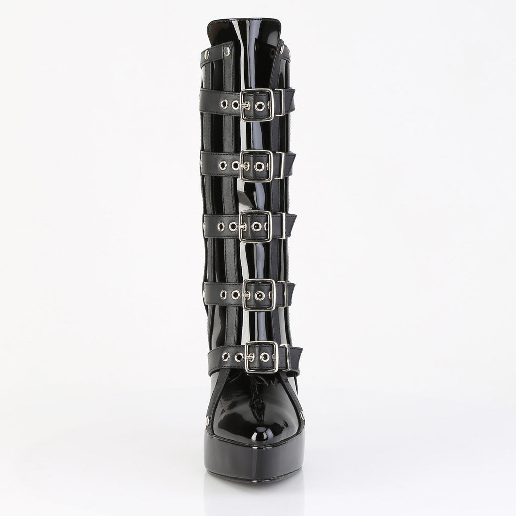 Devious Indulge 1038 Black Patent