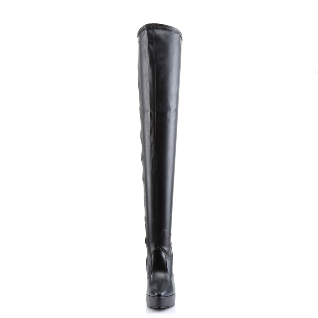 Devious Indulge 3000 Black Vegan Leather