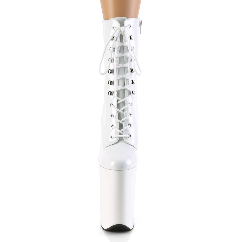Pleaser - Infinity 1020 - White - 9 inch