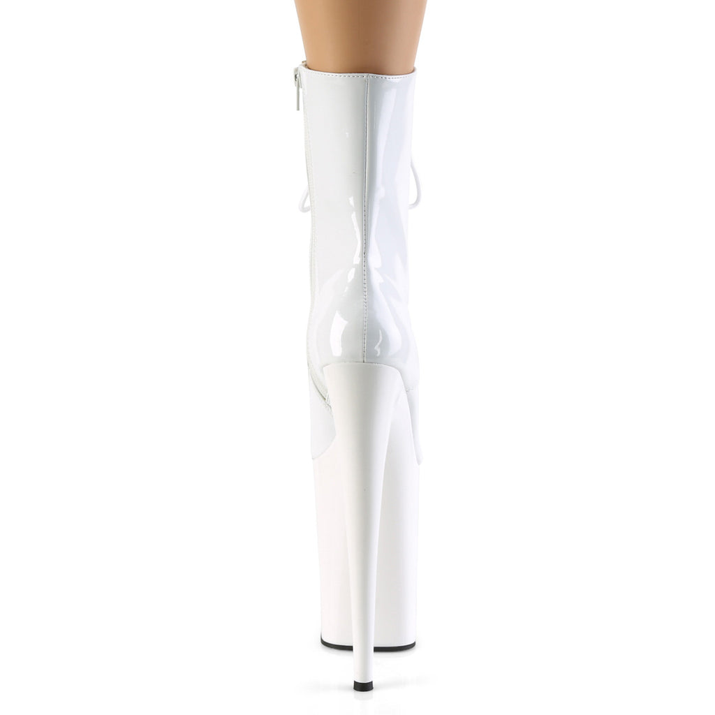 Pleaser - Infinity 1020 - White - 9 inch